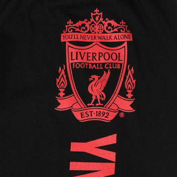 FC Liverpool detské pyžamo Long black