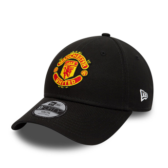 Manchester United detská čiapka baseballová šiltovka 9Forty Black