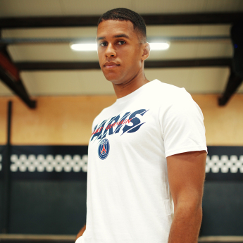 Paris Saint Germain pánske tričko Slogan white