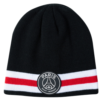 Paris Saint Germain zimná čiapka Stripe black