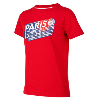 Paris Saint Germain detské tričko Repeat red