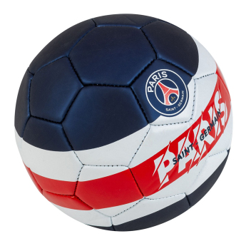 Paris Saint Germain fotbalová mini lopta Metallic navy - size 1