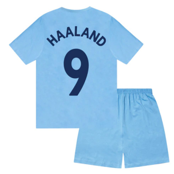 Manchester City detské pyžamo Text Haaland