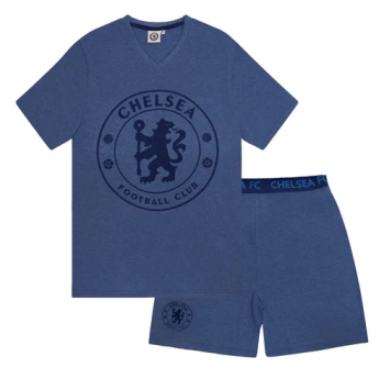 FC Chelsea pánske pyžamo Short Blue Marl