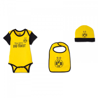 Borussia Dortmund novorodenecká sada 3 pcs yellow (62/98)