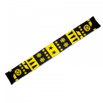 Borussia Dortmund zimný šál Christmas