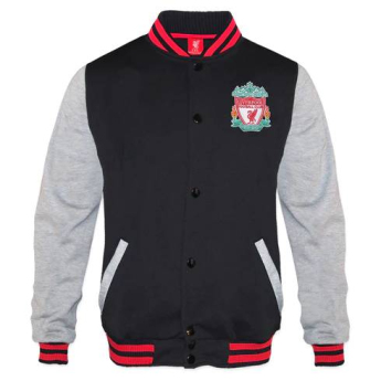 FC Liverpool pánska bunda Varsity black