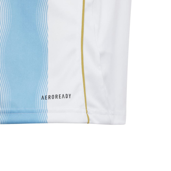 Lionel Messi detský futbalový dres MESSI Jersey white