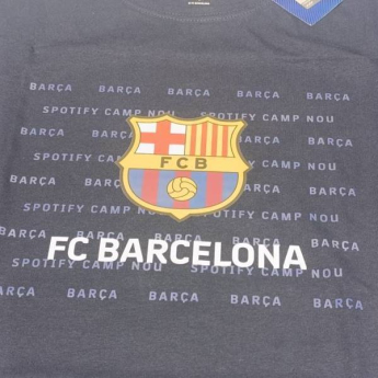 FC Barcelona pánske tričko Emblem marino