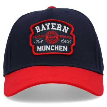 Bayern Mníchov čiapka baseballová šiltovka Rekordmeister navy-red