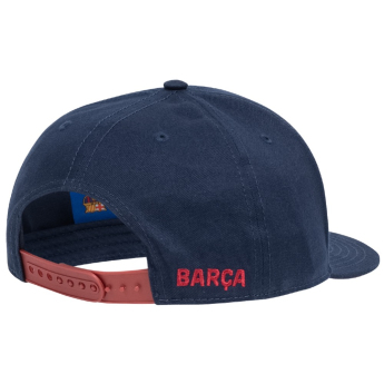 FC Barcelona detská čiapka flat šiltovka Rap marine