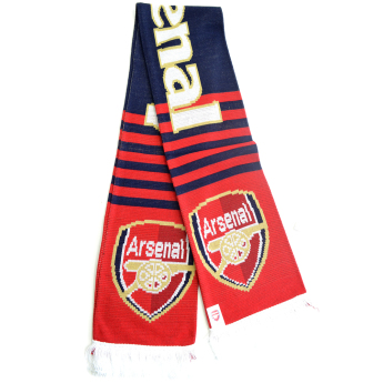 FC Arsenal zimný šál stripe
