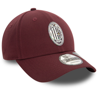AC Milano čiapka baseballová šiltovka 9Forty Repreve Fleck  maroon