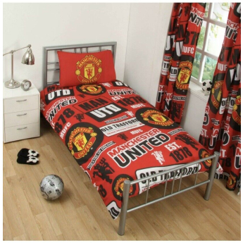 Manchester United obliečky na jednu posteľ patch 1