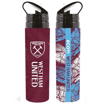 West Ham United fľaša na pitie Alu Graphic