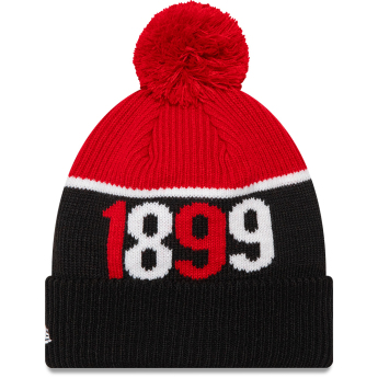 AC Milano zimná čiapka Sport Black Bobble