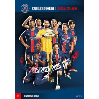 Paris Saint Germain kalendár 2025