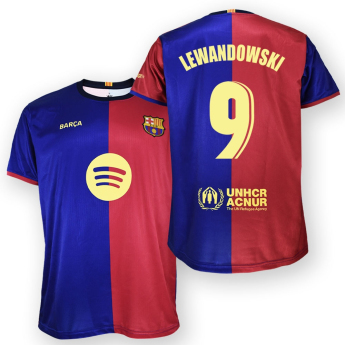 FC Barcelona futbalový dres replica 24/25 Home Lewandowski