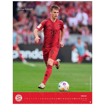 Bayern Mníchov kalendár 2025 Wall