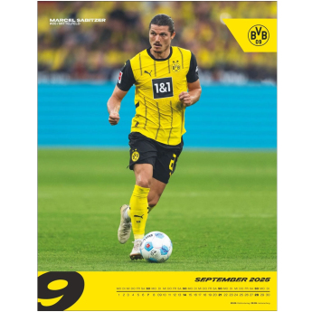 Borussia Dortmund kalendár 2025 Wall