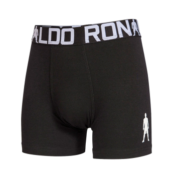Cristiano Ronaldo detské boxerky 2pack CR7 fullblack