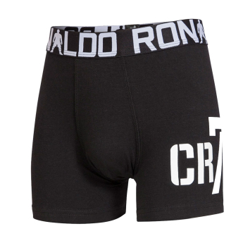 Cristiano Ronaldo detské boxerky 2pack CR7 fullblack