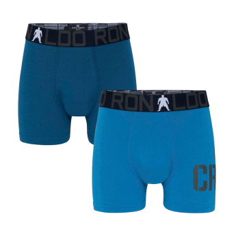 Cristiano Ronaldo detské boxerky 2pack CR7 Bamboo blue