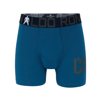 Cristiano Ronaldo detské boxerky 2pack CR7 Bamboo blue