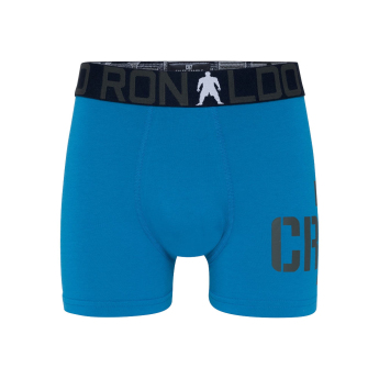 Cristiano Ronaldo detské boxerky 2pack CR7 Bamboo blue