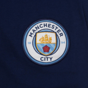 Manchester City pánske pyžamo Long Stripe
