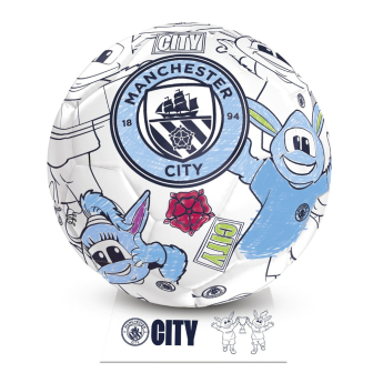 Manchester City futbalová lopta Colour - size 2