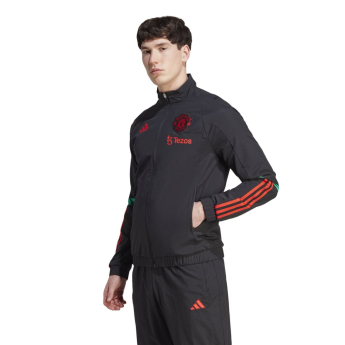 Manchester United pánska bunda TIRO 23 Presentation black