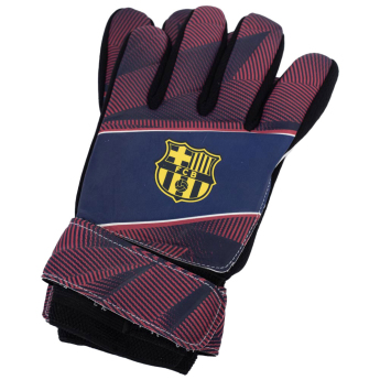 FC Barcelona detské brankárske rukavice Fuse Goalkeeper Gloves Kids 67-73mm palm width