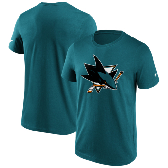 San Jose Sharks pánske tričko Primary Logo Graphic green
