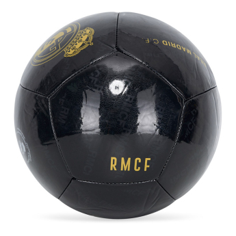 Real Madrid futbalová lopta No56 black