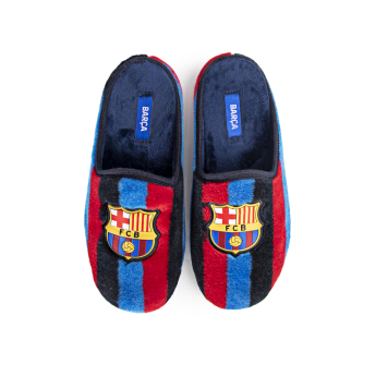FC Barcelona pánske papuče Stripe