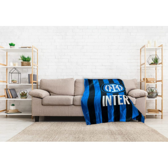 Inter Milano fleecová deka Stripe