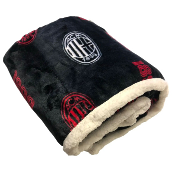 AC Milano fleecová deka Sherpa