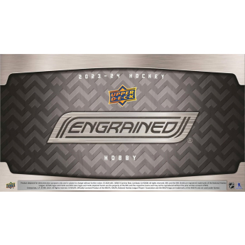 NHL boxy hokejové karty NHL 2023-24 Upper Deck Engrained Hockey Hobby Box