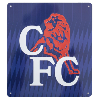 FC Chelsea ceduľa na stenu 1990 Retro