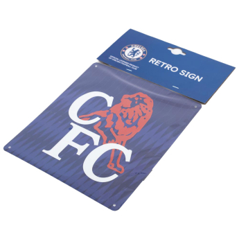 FC Chelsea ceduľa na stenu 1990 Retro