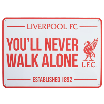 FC Liverpool ceduľa na stenu Large YNWA