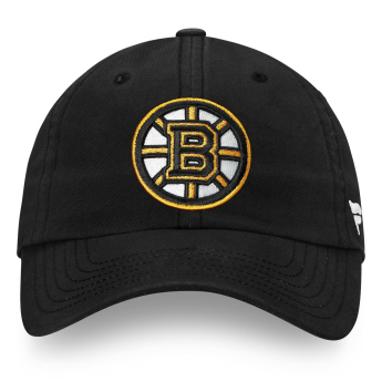 Boston Bruins čiapka baseballová šiltovka Core Black Curved Unstructured