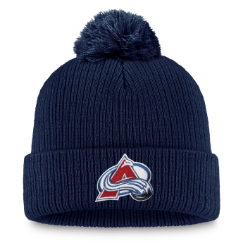 Colorado Avalanche zimná čiapka A/CAP Beanie Cuff Pom