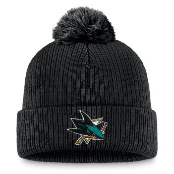 San Jose Sharks zimná čiapka A/CAP Beanie Cuff Pom
