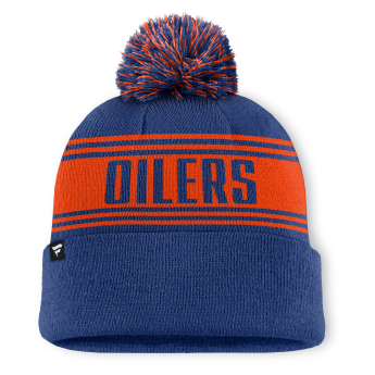 Edmonton Oilers zimná čiapka A/CAP Beanie Cuff W/Pom