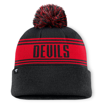 New Jersey Devils zimná čiapka A/CAP Beanie Cuff W/Pom