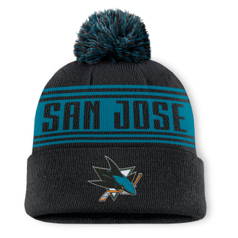 San Jose Sharks zimná čiapka A/CAP Beanie Cuff W/Pom
