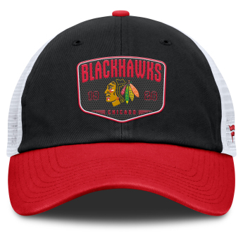 Chicago Blackhawks čiapka baseballová šiltovka A/CAP Structured Adjustable Meshback