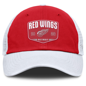 Detroit Red Wings čiapka baseballová šiltovka A/CAP Structured Adjustable Meshback
